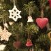 クリスマスのオーナメントを毛糸で編んでみた！星と雪の結晶とベルともみの木♡